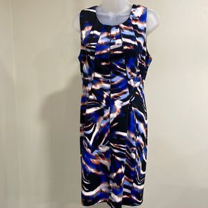 Calvin Klein abstract wave dress. Size M medium 8/10